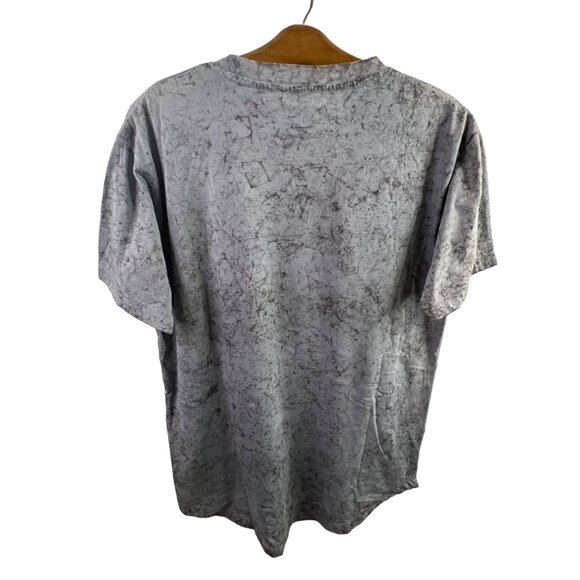 Pressbox University Of Missouri Mizzou Medium Washed Gray Logo T-Shirt 60% Cotto - Picture 2 of 5